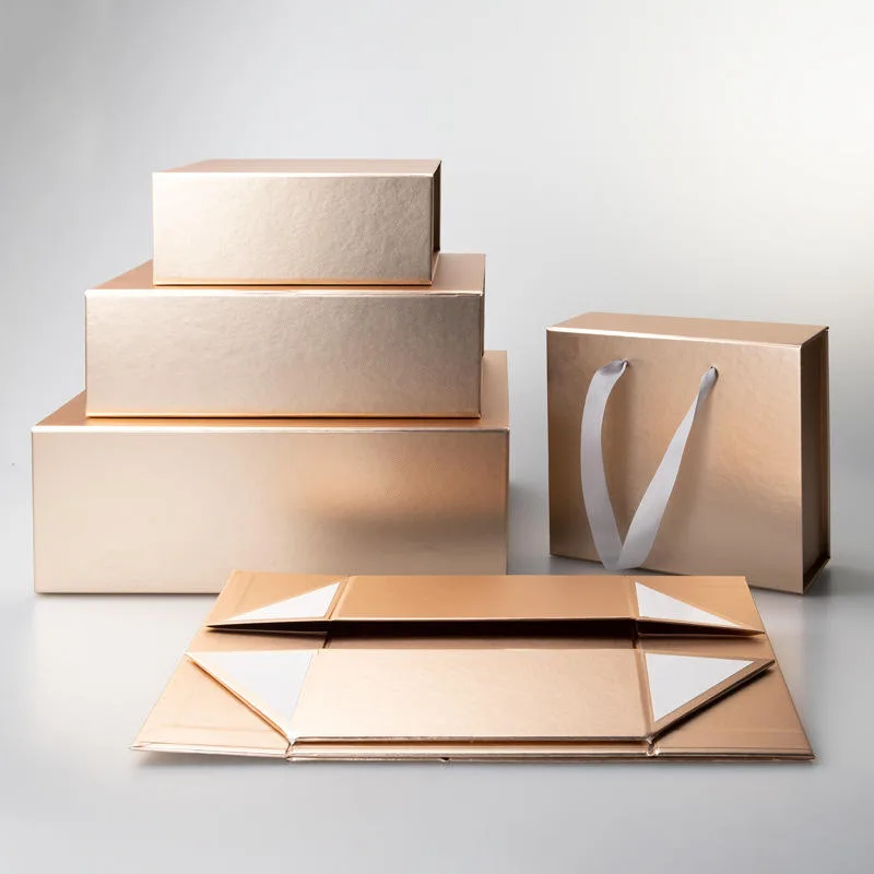 Folding Gift Box for Easy Transport