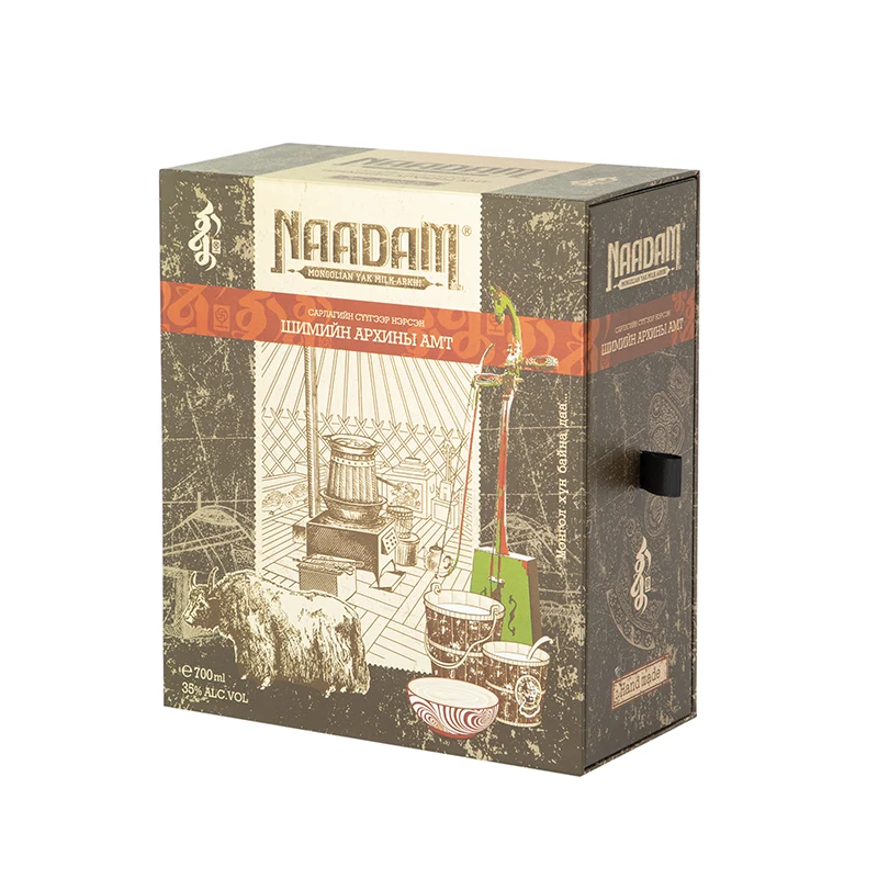 Udskrivning af logo gavepapiræske